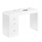 Manicure table SONIA 312 with fan, white